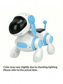 互动式机器狗玩具，会唱歌跳舞，是送给男孩女孩的绝佳生日或圣诞礼物 - 彩色 - 查看 15
