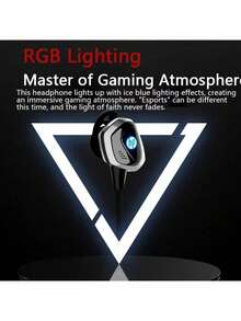 HP سماعة الألعاب السلكية 7008s: واجهة من النوع C، بطاقة صوت FPS احترافية مدمجة، تحديد موضع الصوت بدقة، برامج تشغيل 40 مم، صوت جهير معزز، مثالية لألعاب ، متوافقة مع أجهزة الكمبيوتر المكتبية والمحمولة. - الأسود - مشاهدة 2