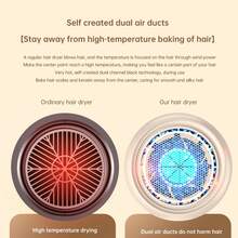 Melaide负离子吹风机，恒温护发，不伤发，轻巧便携，居家旅行必备 - 查看 5