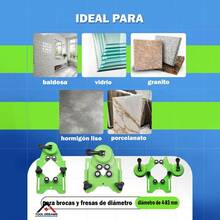 Localizador De Agujeros De Acero Inoxidable Abs Ajustable De - Verde - Ver 3