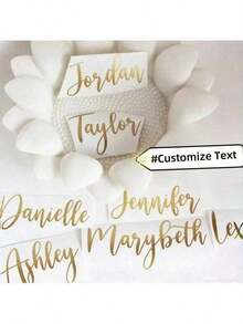 1pc Customized Personalized Magnetic Gift Box, Available In 3 Colors, Customizable With Name And Text, Perfect For Christmas, Parties, And Unique Gifts For Her/Him, Boyfriend, Girlfriend, Best Friend, Suitable For Christmas, Valentine's Day, Birthday, Anniversary, With Printed Pattern - Multicolor - View 9