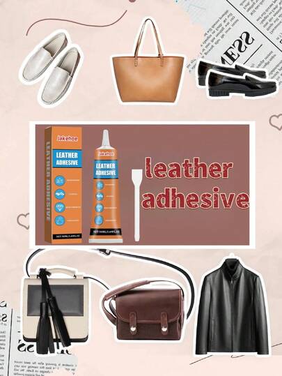 50ml Leather Adhesive - Leather, Fabric, Sofa, Bag, Clothing, Shoes Bonding Glue, Waterproof Seamless Repair