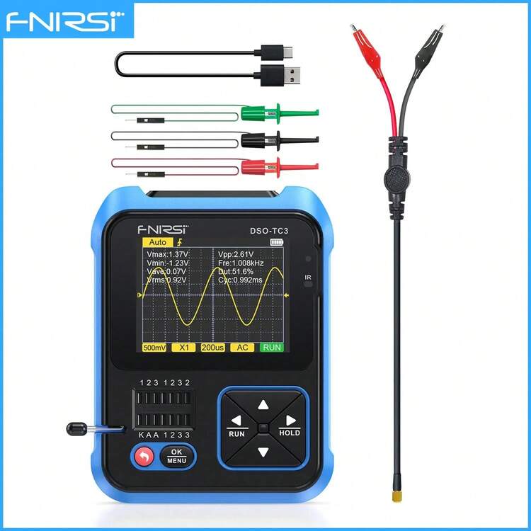 New DSO-TC4 DSO-TC3 3-In-1 Handheld Digital Oscilloscope Transistor Tester Signal Source Portable Electronic Testing Tools - DSO-TC4 選件 - 查看 4