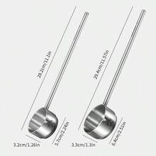 WORTHBUY Multifunctional Sauce Spoons With Cute Cartoon Patterns 304 Stainless Steel Long Handle Seasoning Oil Spoon Anti Scalding Sauce Pot Kitchen Utensils Baking Tools - Silver - View 10