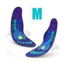 1双穴位按摩鞋垫，磁疗按摩垫，舒适按摩鞋垫，适合健康步行和健身，足部按摩鞋垫，瑜伽反射疗法鞋垫，训练配件，适用于运动、健身、步行 - 紫色 - 查看 11