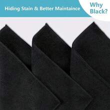Microfiber Cleaning Cloth Grey - 20/10/5 Pcs- High Performance - Lint Free - Scratch Free, Ultra Absorbent Microfiber Towel Weave Grime & Liquid For Streak-Free Mirror Shine , For Cars, SUVs, RVs, Trucks, And Boats - Car Washing Cloth - Grey - View 8
