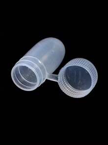 30 piezas Cajas de almacenamiento de cápsulas de plástico transparente con tapas abatibles - a prueba de fugas, apilables, adecuadas para medicamentos, polvos, tarjetas y artículos pequeños - para el hogar o viajes - Blanco - Ver 5