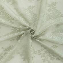 Sage Green Lace Curtains 54 Inch Length 2 Panels, Romantic Floral Pattern, Short Sheer, Bedroom, Laundry Room, Filtering, Boho Kitchen Small Window Treatments, W52 X L54, Sage - Olive Green - View 11
