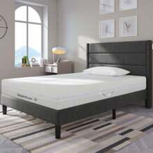 (= Th310157aaa) Cold Foam Mattress, Comfort Foam Mattress 90x200, 7 Zones, 20 Cm High, H3, H2, Ergonomic Cold Foam Mattress With Handle And Washable Climate Fiber Mattress With Full Zipper - White - View 9