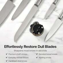 AnySharp - Afilador de cuchillos profesional, , 1(Latón) - Multicolor - Ver 7