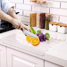Acrylic Cutting Board, Transparent Non-Slip Kitchen Chopping Board For Fruits And Vegetables - Multicolor - View 2