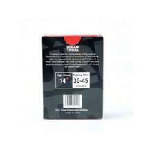 [Urban Trivia Game] Fun Urban Trivia 1 Deck Card Game - 100% Card Stock Material, Engaging Party Game For Ages 14+, Family And Friends Quiz Questions, Party Game Night - 黑色 - 查看 6