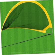 Portera De Ftbol Plegable Ftbol para Jugar Interiores y Exteriores Puerta De De Serie Amarilla De Juego De - Amarillo - Ver 8