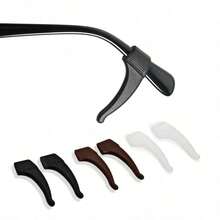10-Pack Soft Silicone Eyeglass Ear Hooks - Non-Slip And Adjustable Eyeglass Ear Grips, Comfortable And Flexible, Prevents Pinching, Non-Sticky And Colorfast, Odorless, Suitable For Fashion Glasses/Reading Glasses, Perfect For Sports, Work, And Daily Wear. - 彩色 - 查看 1