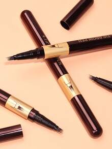 HelloKiss 4-Prong Eyebrow Pencil, Precisely Controls Oil, Micro 4-Prong Tip, Non-Drying Formula, Waterproof & Sweat-Resistant, Quick-Drying Long-Lasting, No Smudging, No Flaking, Maintains Makeup All Day. This Eyebrow Pencil Is Specially Designed For Women, Easily Creating A Naturally Defined Brow Look. Available In 5 Colors. - 多色-單只 - 查看 8