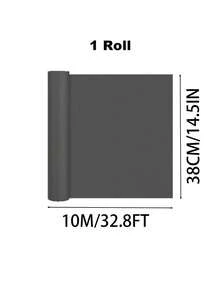 1 pieza de papel kraft negro en tamaños surtidos, de uso versátil para paneles de anuncios, manualidades, forrar mesas y pisos, servilletas, cubiertas de libros, embalaje de teléfonos, regalos, envío y envoltura - Negro - Ver 11