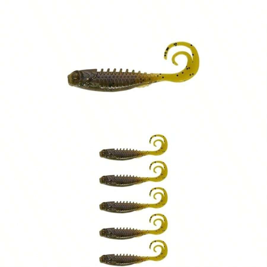 Northland Tackle Pan-Candy GRUB(Calabaza verde 4.4 cm) - Multicolor - Ver 1