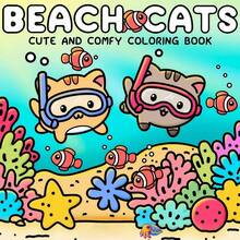 [Neuer Bestseller] KATZEN LEBEN - 42 Seiten Heilung Malbuch, Anfänger Nachspuren Stressabbau Gekritzel, Erwachsene Entspannung Spielzeug - Kinder Bildung Malbuch, geeignet für Freundschaftstreffen, süße Charaktere zum Stressabbau, Schulsachen, Zeichnen & Malen, Weihnachten