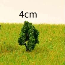 4-12厘米塑料树，适用于铁路景观，可用于装饰铁路景观建筑模型、玩具、迷你模型套件、森林、场景搭配。 - 彩色 - 查看 8