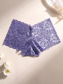 7pcs/Pack Women's Sexy Lace Patchwork Hipster Panties, Mid-Waist Seamless Design, Soft & Breathable, Tummy Control & Butt Lifting, Stretchy Fabric, Suitable For Yoga, Sports And Daily Wear - Multicolor - View 9