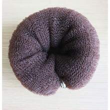 2pcs/Set Vintage Bun Maker - Sponge Hair Tie With Clips, DIY Foam Bun Maker Tool, Suitable For Classic Buns, Fashionable Ponytails And Bun Hairstyles, Suitable For Winter Hairstyles, Fashion Winter Hairstyles, Suitable For Donut Bun, Chignon Hairstyle Accessory | Retro Style Accessory | Sponge Material, Hair Volume Enhancing Tool ,Hair Rope - 彩色 - 查看 16