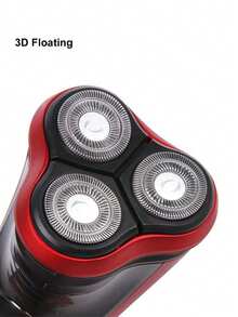 Kemei Electric Hair Clipper + Electric Shaver Set, KM-999 DLC T-Blade Zero Gap Hair Trimmer And 3D Electric Shaver, Wet & Dry For Men, Shave & Head Shave, USB Rechargeable Electric Shaver KM-9013, New Year Men's Personal Care Set - Burgundy - View 12