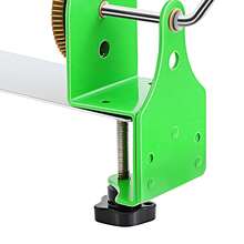 WOBENFOG Large Capacity Yarn Winder, Hand Operated With Easy Clamp-On Base, Metal Yarn Ball Winder, Fiber/Wool/String Ball Winder, For Crocheting - Silver - View 5