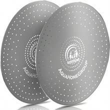 AquaHomeGroup Filtered Shower Head Replacement Spray Plates (Metal, Stainless Steel, 2-Pack) - xanh quân đội - Xem 6