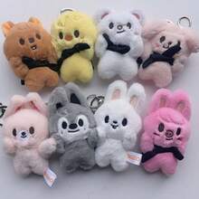 10cm Magnetic Keychain - SKZ KPOP STAY DominATE. Anime Cartoon Plush Keychain. K-Pop Boy Band STAY Fan Gift, Birthday Gift, Couple Gift, Graduation Gift, Halloween Gift
