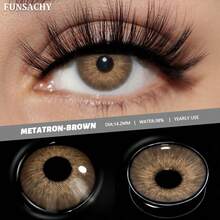 FUNSACHY One Pair Of Best-Selling Natural , Brown/Grey Soft , Easy To Wear, Suitable For Dates And School. - METATRON-bROWN - View 4