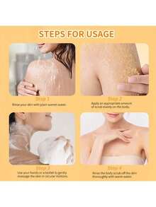 3PCS Turmeric Body Care Gift Set - Exfoliating Scrub, Nourishing Body Wash & Massage Oil, Ideal For Dull, Oily & Blemish-Prone Skin - 薑黃 - 查看 5