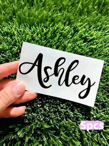 1pc Custom Personalized Name Wall Decal Birthday Decal, 3-8 Inch Labels,Wedding Stickers, Birthday Party Backdrop Custom Name Sticker, Custom Name Wall Sticker, Vinyl Lettering Decor, Wall Decal, Wedding Stickers, Gift Stickers, Personalize Christmas Labels, Christmas Stickers, Birthday Party, Wedding Backdrop, Kids Room Decor, DIY Label Gift - UV Sticker - View 22