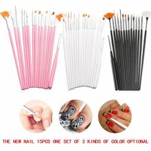 31pcs Nail Art Brushes,Acrylic Nail Brush,Nail Brushes For Nail Art,Nail Art Dotting Tool Set,Nail Art Liner Brush,Nail Dust Brush,Nail Drawing Pens For Beginners And Salon Home Use - 31PCS~粉紅色 - 查看 12