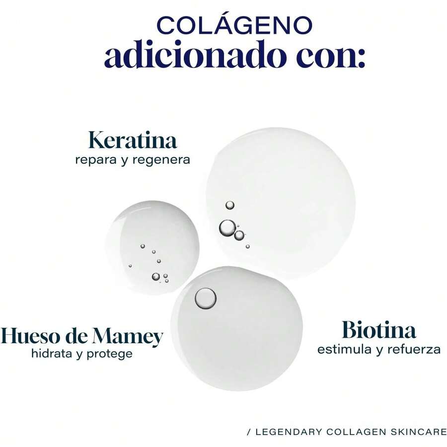 Collagenic Recomendado| Serum para Fortalecer, Alargar y Nutrir las Pestañas y Cejas con Keratina, Biotina, Colágeno Hidrolizado y Hueso de Mamey| Repara, Regenera, Hidrata y Estimula el Crecimiento| 8 ml¡Top de Temporada - 1 - Ver 1