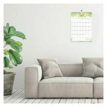 2026 Calendar - 2026 Wall Calendar - Large Calendar 2026, 12" X 17", Jan 2026 - Dec 2026, Twin-Wire Binding, Hanging Hook, Blocks And Julian Dates -Waterink - 多色103 - 查看 5