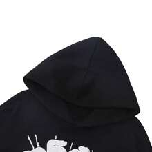 Autumn/Winter Outfits, Street Style Casual Hip-Hop Outfits, And Stylish Hooded Outfits - 黑色 - 查看 3