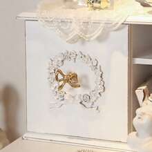 1pc French Luxury Gold Bowknot Pull Handle, Minimalist Wardrobe Drawer Vanity Bowknot Pull - Gold - View 7