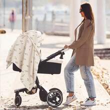 2条装多色棉纱布婴儿襁褓毯，婴儿车防风罩新生儿包巾，婴儿襁褓毯，婴儿毯，婴儿浴巾