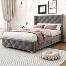 Bed Frames - Grey - View 3