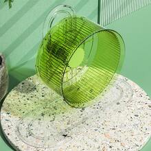 Hamster Bracket Running Wheel Golden Bear Widening And Increasing Hamster Toy Running Wheel Double Bearing Height Adjustable Pet Supplies - Multicolor - View 12