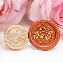 CYFUN DESIGN 1个树枝/心形/蒲公英/锚/蝴蝶图案蜡封印章头，可拆卸，无手柄，适用于信件、邀请函、婚礼、礼品包装、节日等。