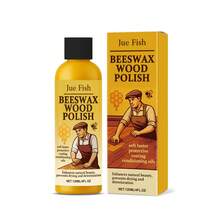 JUE FISH Agente de pulido y cuidado de cera de abeja - Limpia el polvo de la superficie, la abrillanta, adecuada para varios escenarios del hogar. Puede nutrir profundamente la veta, restaurar el brillo original del mueble y mejorar su apariencia. Diseñado especialmente para eliminar el polvo y las marcas opacas en los muebles. - Multicolor - Ver 9