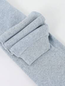 1pc Boys' Fashionable Versatile Casual Drawstring Pants - Grey - View 4