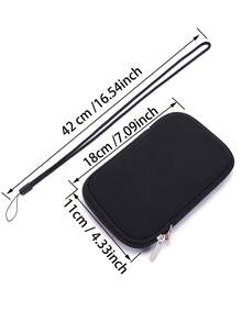 Crossbody Phone Organizer Pouch Lightweight Coin Purse Card Holder With Lanyard Suitable For Elderly And Children For Women For Men Money Wallet Mini Wallet Purse Wallet Small Wallet Travel Essential - Multicolor - View 3