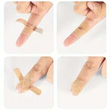 10/20/40/60/80/100片装多功能X型绷带 - 采用柔韧材质，粘性强，可粘贴于身体各部位关节。独立小包装，便于携带，用于运动碰撞后的护理和保护。