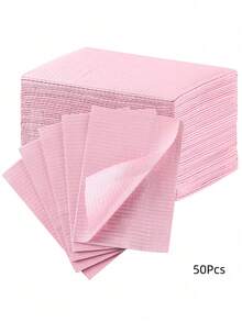 200/125/100/50/10Pcs Dental Bib Sheets - Tattoo Table Covers Bib Tattoo Piercing Dentist Bibs Patient Bibs Tattoo Tray Covers 3 Ply Dental Bibs Sheets - Multicolor - View 28