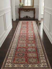 1 件装可水洗波西米亚风毛绒地毯，采用优质毛绒面料，背面为涤纶防滑底，适用于门口、走廊、平台、客厅、书房、餐厅等场所装饰，新品上市，多种尺寸可选，是乔迁新居或馈赠佳品。 - 彩色 - 查看 4