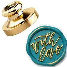 CYFUN DESIGN 1个树枝/心形/蒲公英/锚/蝴蝶图案蜡封印章头，可拆卸，无手柄，适用于信件、邀请函、婚礼、礼品包装、节日等。