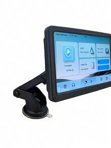 7-Inch IPS Display In-Dash Car Multimedia System, Portable High-Definition Wireless Backup Camera, CarPlay, Voice Control, Bluetooth, Screen Mirroring, Suitable For All Vehicles - Cars, Trucks, SUVs, Etc.