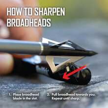 Smith's 50047 Edgesport - Afilador de cuchillo y punta ancha - Afilador portátil - Afilador de herramientas de caza y tiro con arco - Bolsa de transporte - Carburo y piedra de diamante - Afilador de(default) - Multicolor - Ver 6